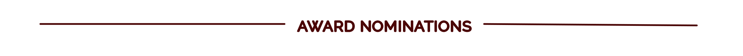 Award Nominations